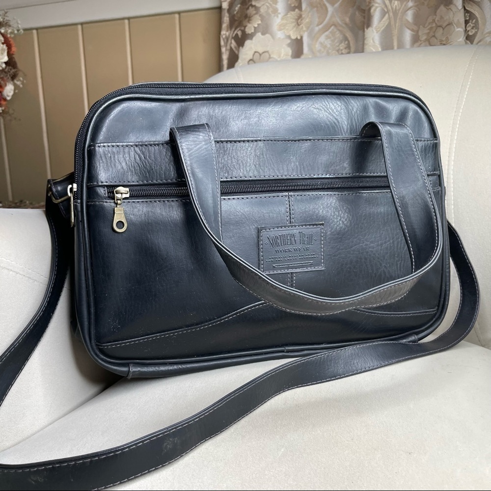 Northern Trail Work Wear Organizer Personal Size Crossbody Mini Messenger Vegan